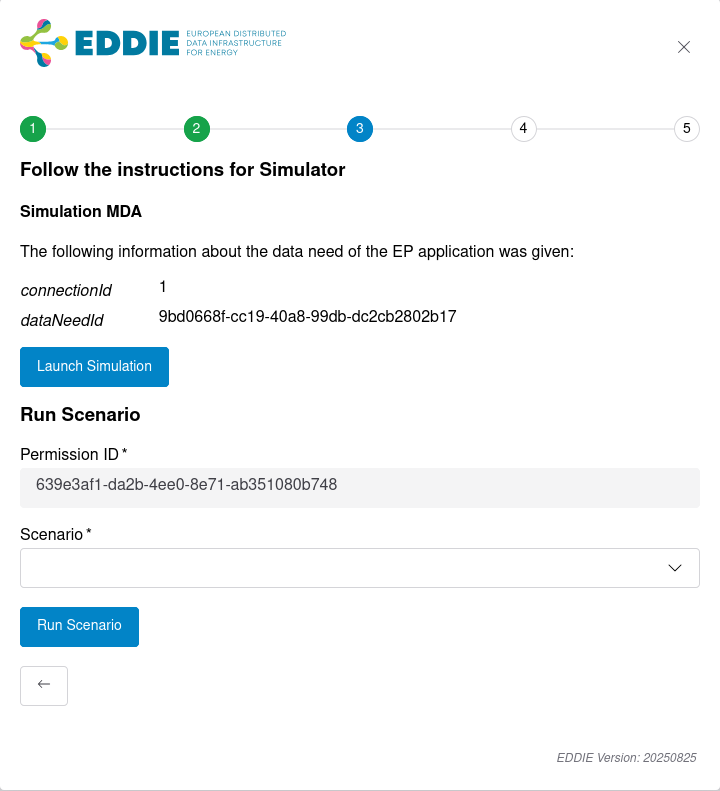Image of the simulation region connector custom element